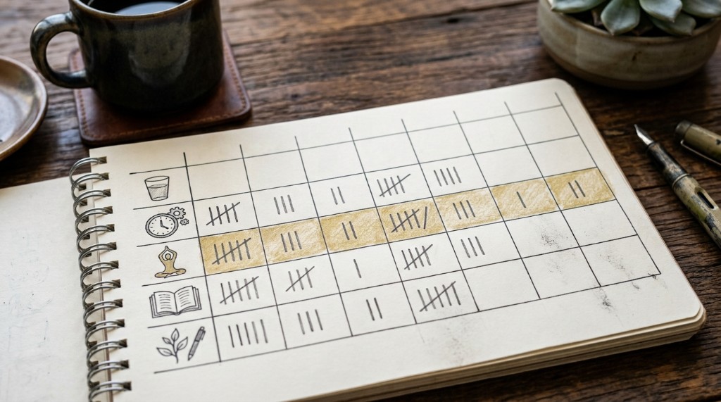 A week audit notepad ranking repetitive tasks.