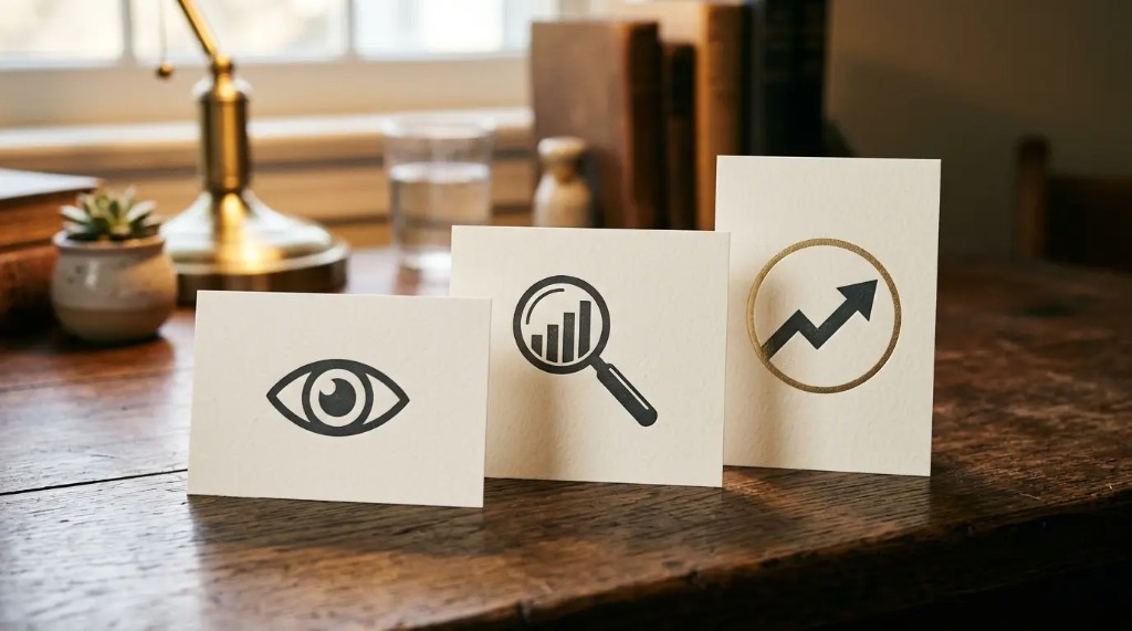 Three stages: see, understand, anticipate.